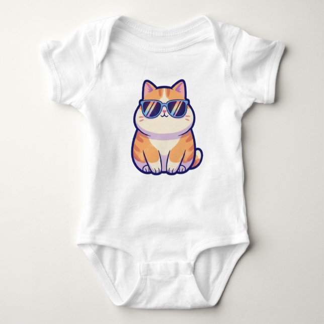 Body Para Bebê baby bodysuit (Frente)