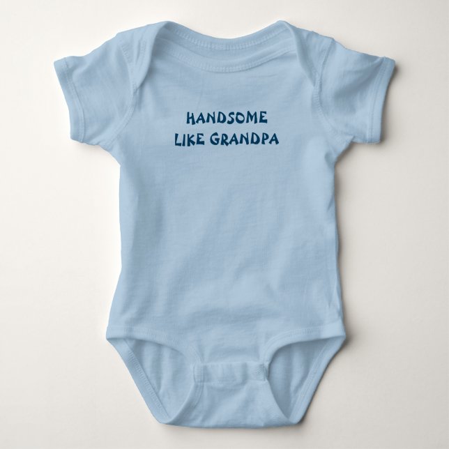 BODY PARA BEBÊ BABY BODYSUIT MANDALHA COMO VOVÓ (Frente)