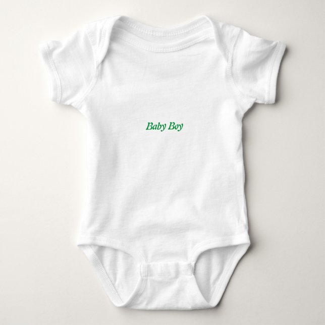 Body Para Bebê Baby Boy (Frente)