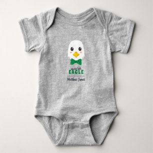 Body Para Bebê Baby Boy Eagle Green Bodyfato