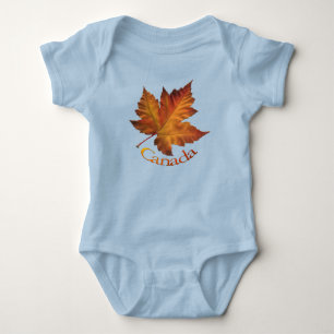 Body Para Bebê Baby Canada Souvenir Creeper Organic Canada Shirt