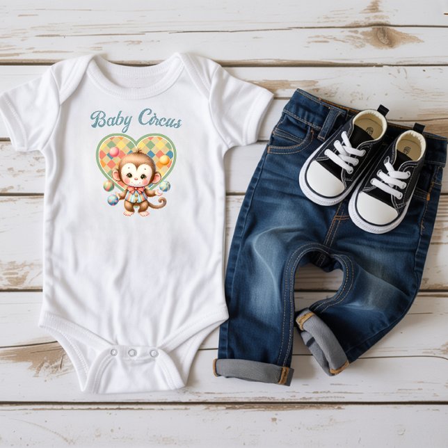 Body Para Bebê Baby Circus (Criador carregado)