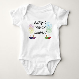 BODY PARA BEBÊ BABY É O PRIMEIRO BEBÊ DIWALI