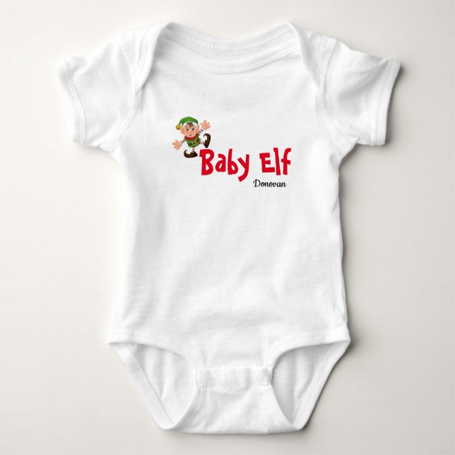 Body Para Bebê Baby Elf (Frente)