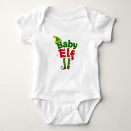 Body Para Bebê Baby Elf Cute Family Christmas Pajama