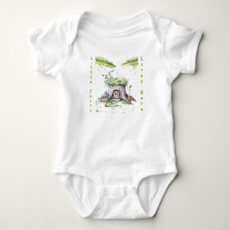 Body Para Bebê Baby Fairy House Bodysuit