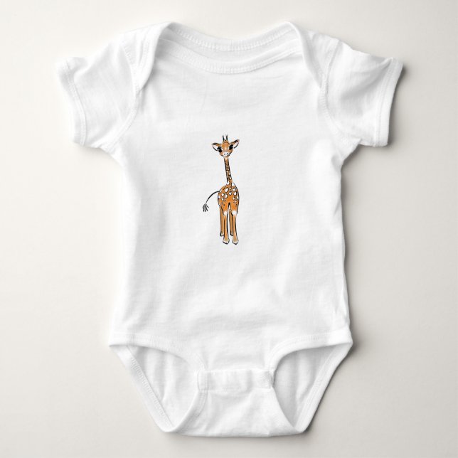 Body Para Bebê Baby Giraffe (Frente)