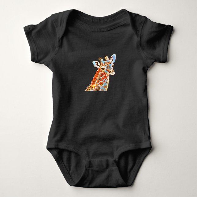 Body Para Bebê BABY giraffe BODYSUIT (Frente)