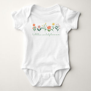 Body Para Bebê Baby Girl Little Wildflower Bebê Bebê