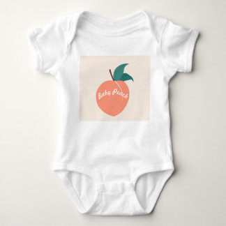 Body Para Bebê Baby Girls Vest "Baby Peach"