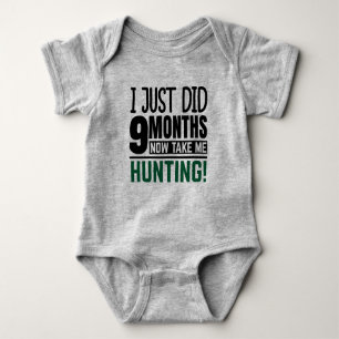 Body Para Bebê Baby Hunting Jersey