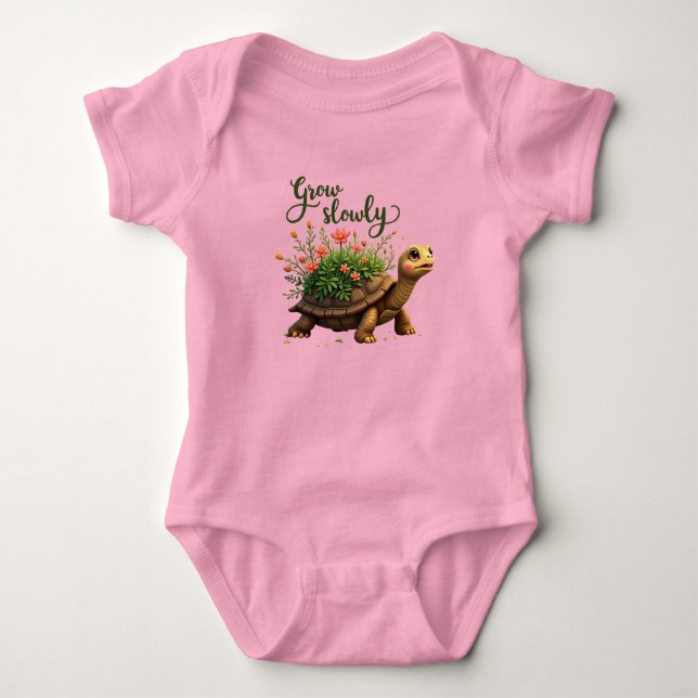 Body Para Bebê Baby Jersey Bodydress (Frente)