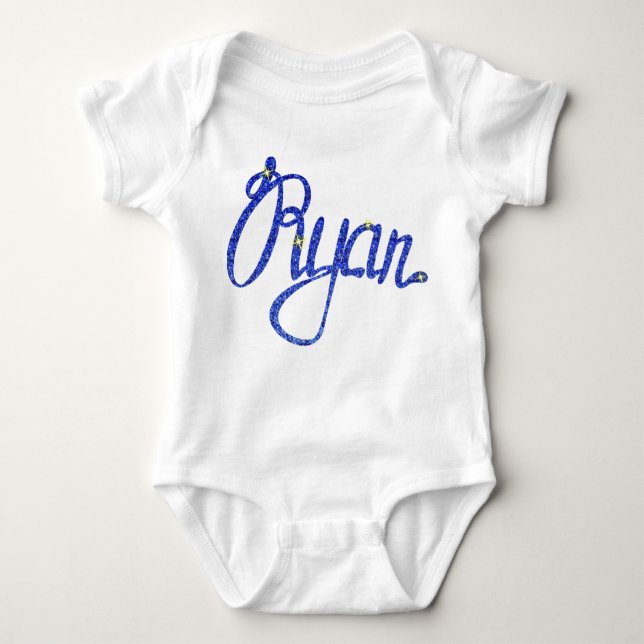 Body Para Bebê Baby Jersey Bodydress Ryan (Frente)