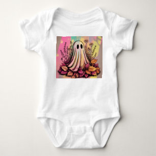 Body Para Bebê Baby Neon Halloween Ghost, Halloween Ghost, Fantas