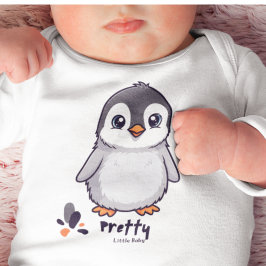 Body Para Bebê Baby Penguin