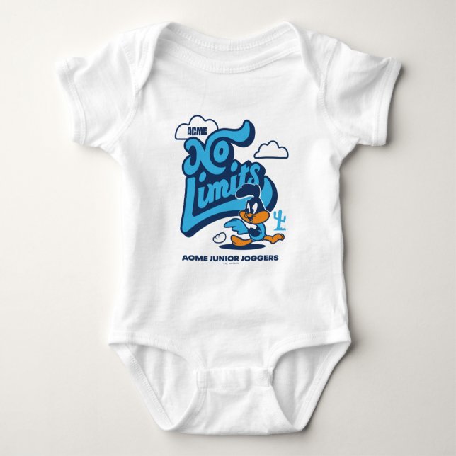 Body Para Bebê Baby ROAD RUNNER™ - Sem limites (Frente)