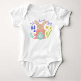 Body Para Bebê Baby’s First Easter Bunny Bodysuit
