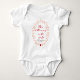 Body Para Bebê Baby’s First Mother’s Day Outfit