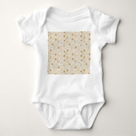 Body Para Bebê Baby’s First New Year 2026 – Gold Confetti