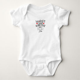 Body Para Bebê Baby Saying Newborn: World cutest Alarm Clock
