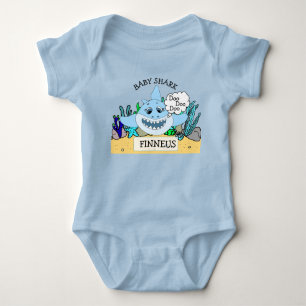 Body Para Bebê Baby Shark Baby Baby's Personalizado