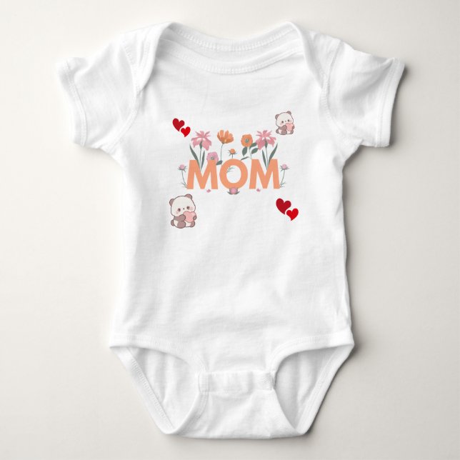 Body Para Bebê baby shirt (Frente)