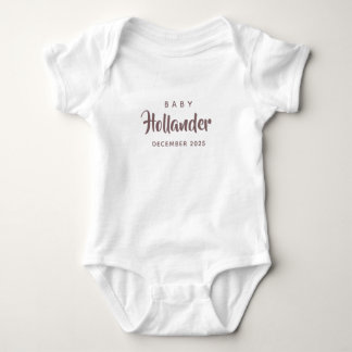 Body Para Bebê Baby Shower Gift | Pregnancy Announcement Baby