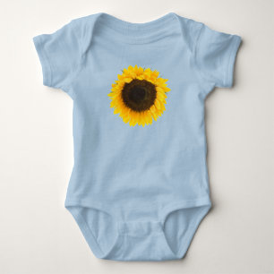 Body Para Bebê Baby Sunflower