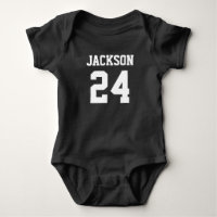 Baby Team Jersey Number e Monograma