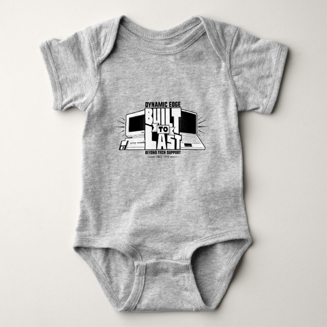 Body Para Bebê Baby Team Shirt (Frente)