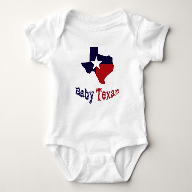Body Para Bebê Baby Texan (Frente)