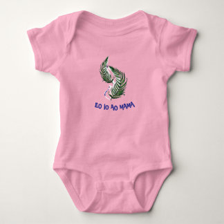 Body Para Bebê Baby Toddler Bodysuit New Zealand Aotearoa Fern