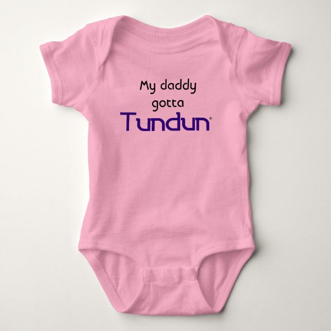 Body Para Bebê Baby Tundun (Frente)