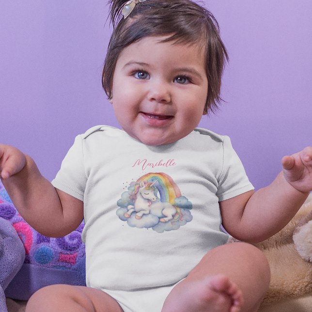 Body Para Bebê Baby Unicorn Girl (Criador carregado)