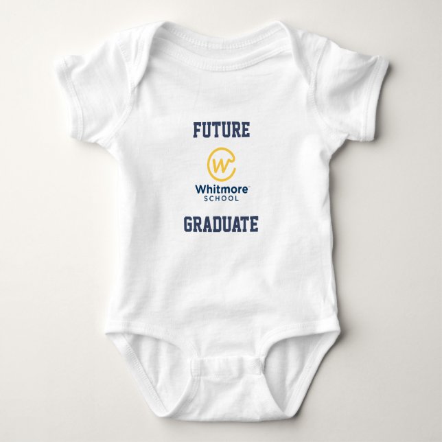 Body Para Bebê Baby Whitmore School One Piece (Frente)