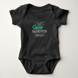 Body Para Bebê Badminton
