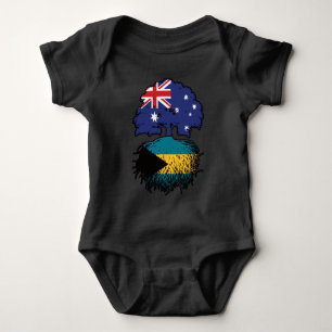 Body Para Bebê Bahamas Bahamas Raízes de Árvore Australiana da Au