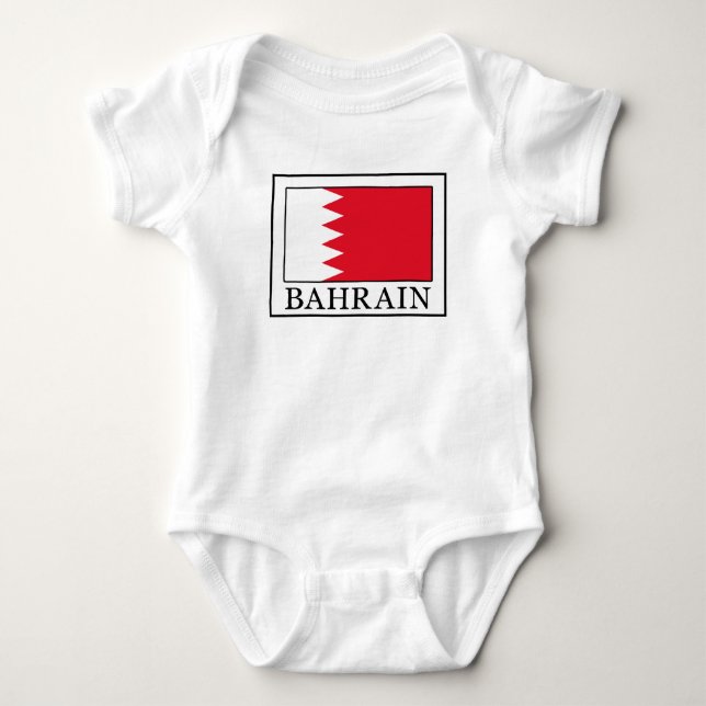 Body Para Bebê Bahrein (Frente)