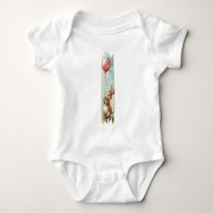 Body Para Bebê Balão Daydreams Rabbit Brushaft Paint