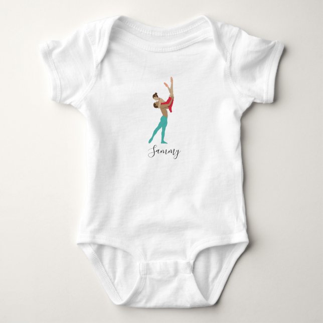 Body Para Bebê Balé (Frente)