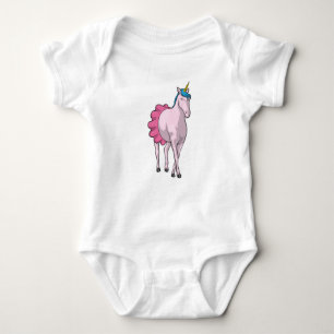 Body Para Bebê Balé Unicorn Ballerina