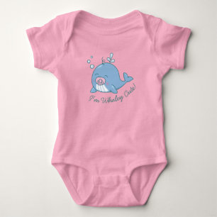 Body Para Bebê Baleia Fofa Churrasco de Bebê Baleia Fofa Menina R