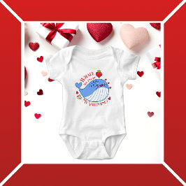 Body Para Bebê Baleia, por favor, seja meu Namorados?