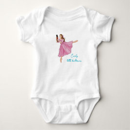 Body Para Bebê Ballerina - Nome Personalizado
