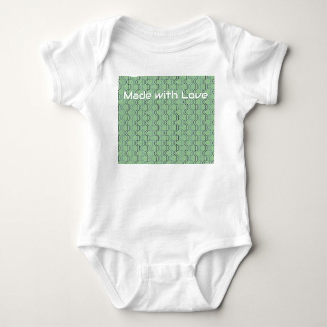 Body Para Bebê Balões Azuis (Frente)