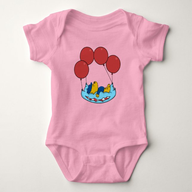 Body Para Bebê Balões de Travesseiro de Ferald (Frente)