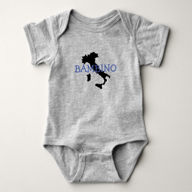 Body Para Bebê Bambino italiano Design Baby Bodydress (Frente)
