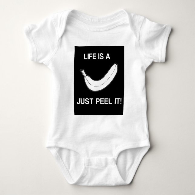 Body Para Bebê Banana (Frente)