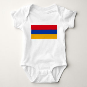 Body Para Bebê Bandeira da Armênia