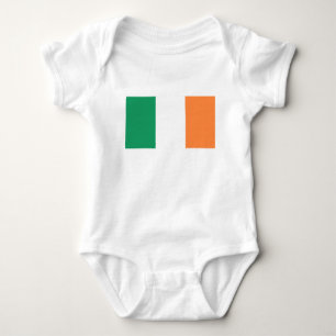 Body Para Bebê Bandeira da Irlanda